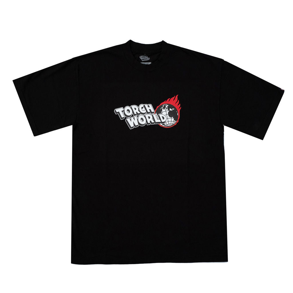 TORCH WORLD BIG LOGO TEE