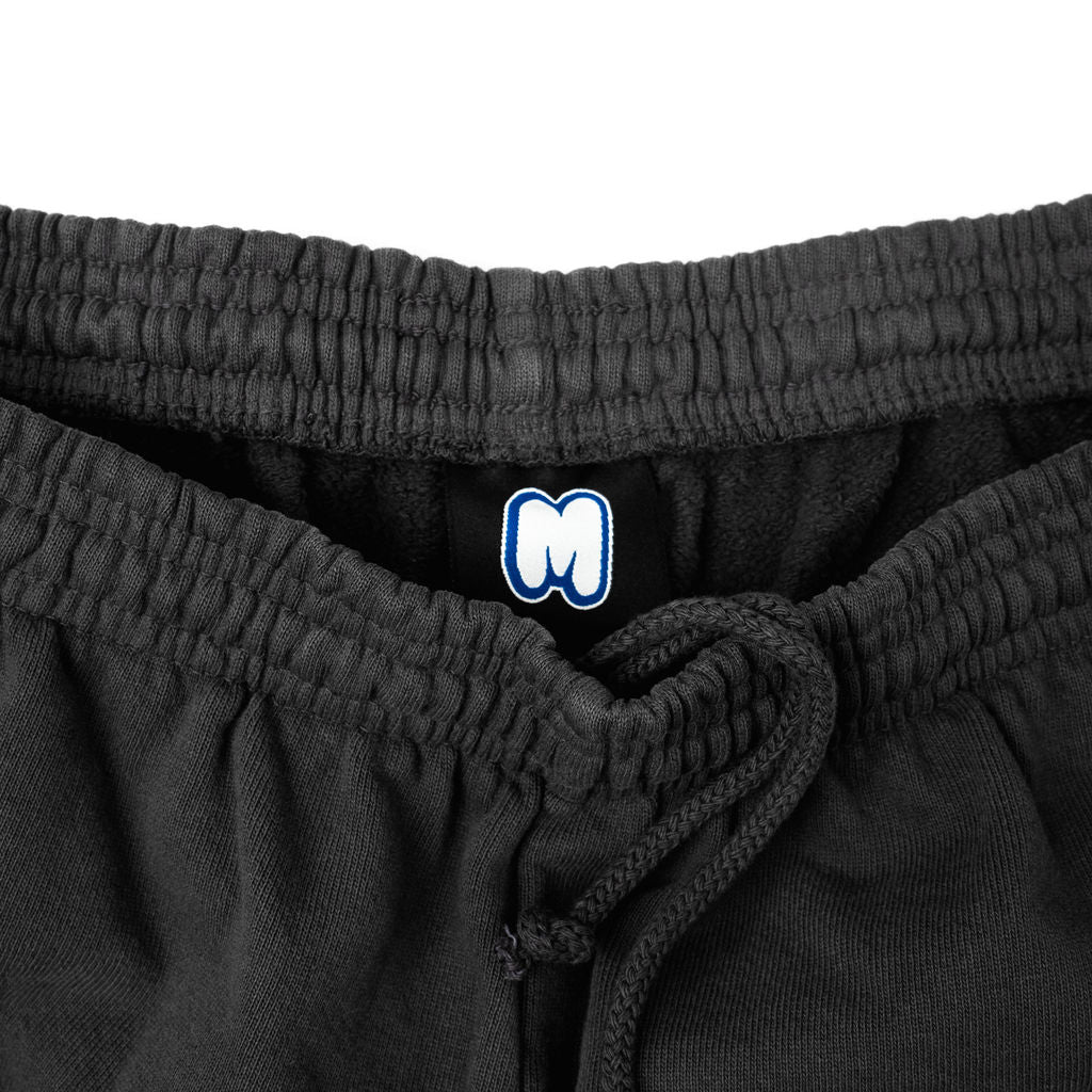 MARSHMALLOW ICON LOGO SHORTS (DOLPHIN BLUE)